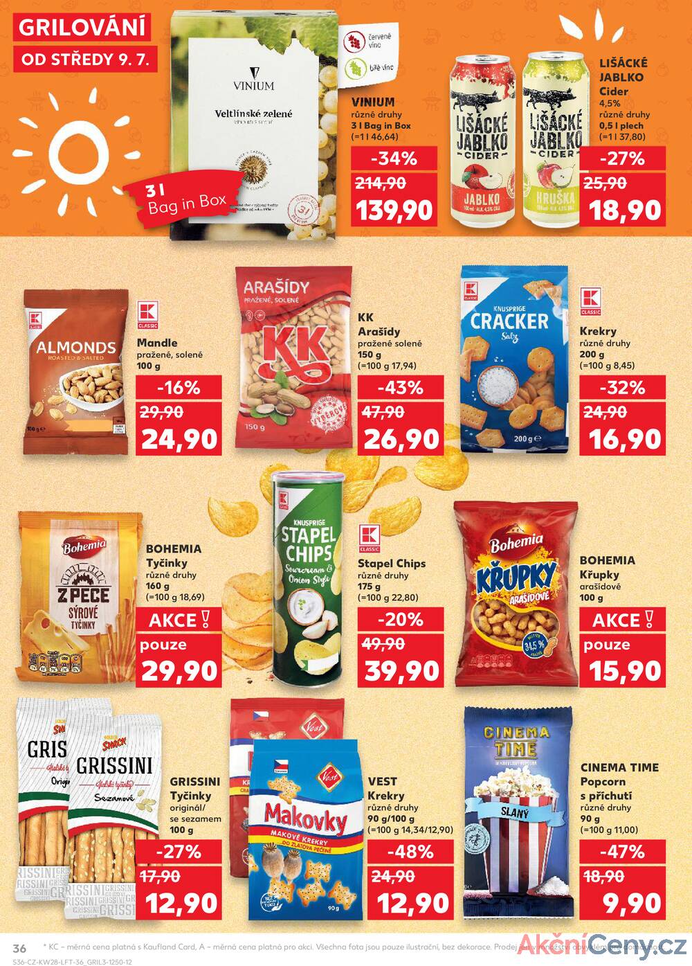 Leták Kaufland - Kaufland 9.7. - 15.7. - Kaufland - Nový Bor - strana 36