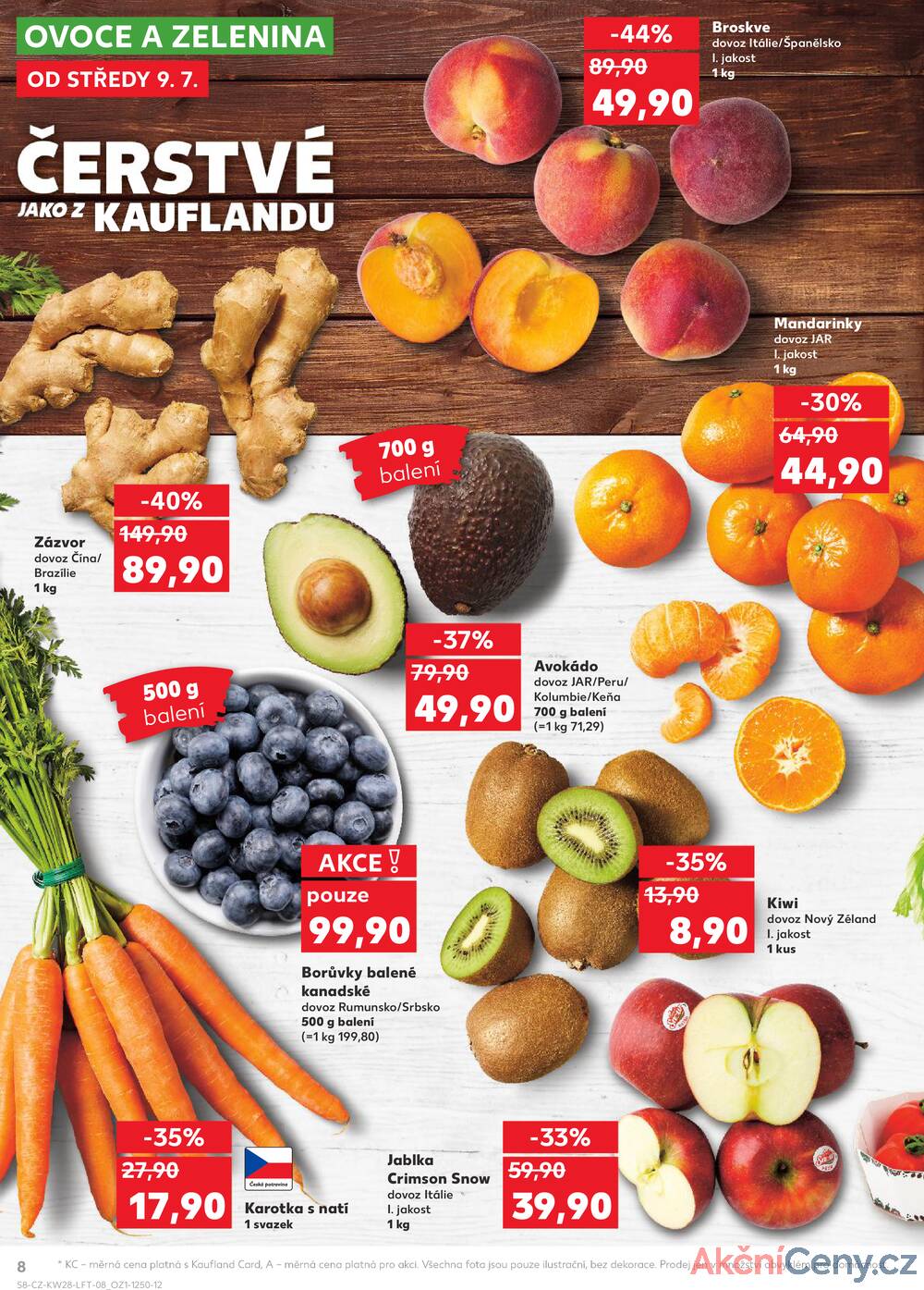Leták Kaufland - Kaufland 9.7. - 15.7. - Kaufland - Frýdek Místek - strana 8