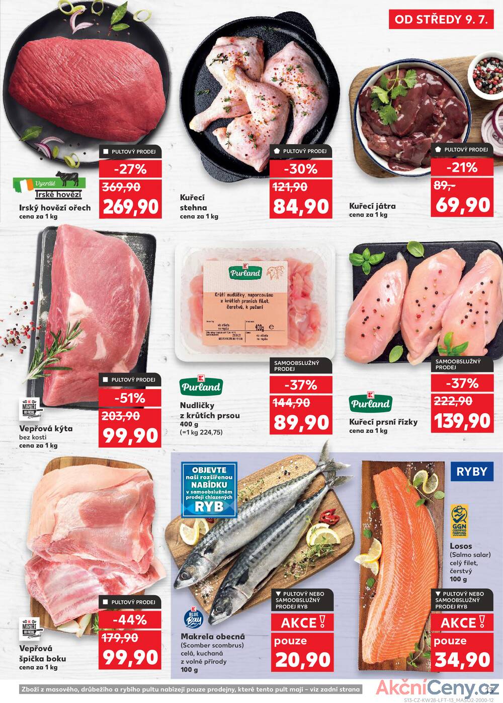 Leták Kaufland - Kaufland 9.7. - 15.7. - Kaufland - Český Těšín - strana 13