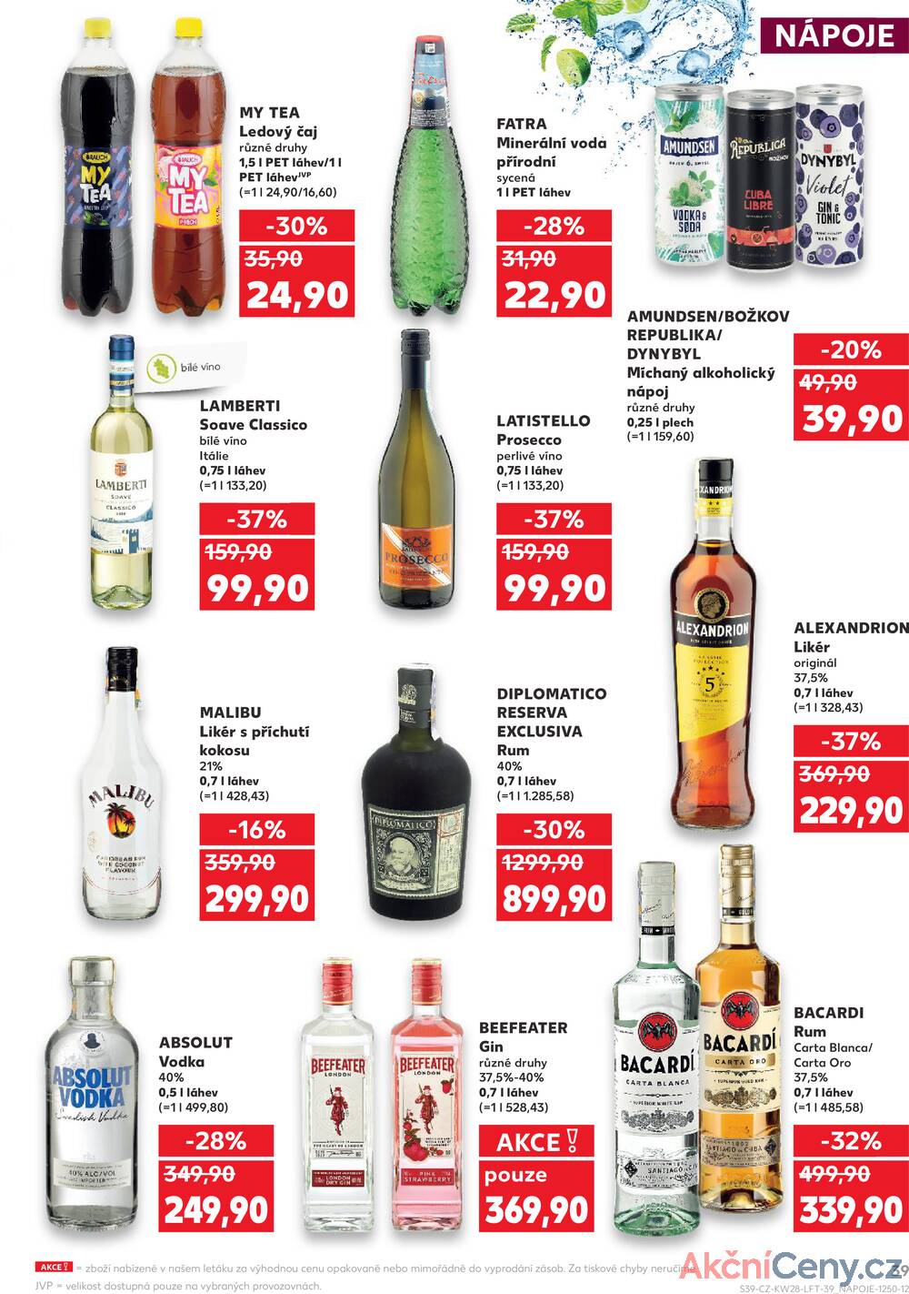 Leták Kaufland - Kaufland 9.7. - 15.7. - Kaufland - Plzeň (Sukova) - strana 39
