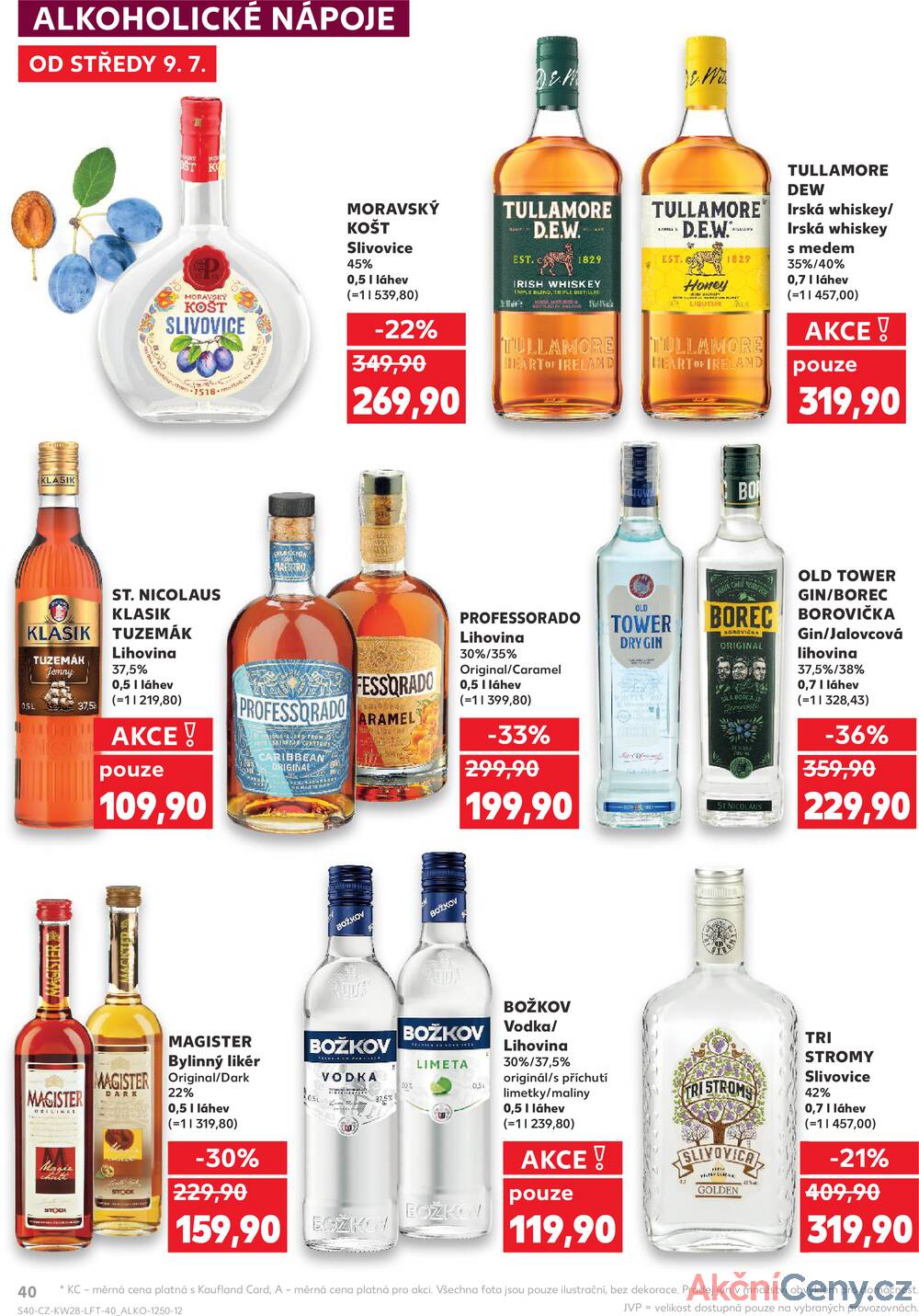 Leták Kaufland - Kaufland 9.7. - 15.7. - Kaufland - Praha 8 (Malý Klín) - strana 40