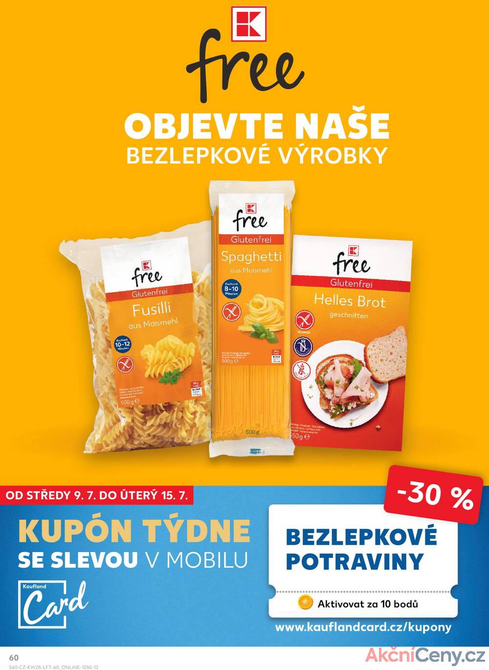 Leták Kaufland - Kaufland 9.7. - 15.7. - Kaufland - Praha 8 (Malý Klín) - strana 60