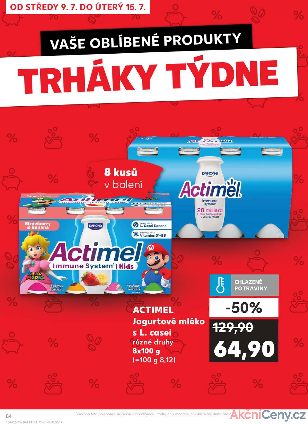Leták Kaufland - Kaufland 9.7. - 15.7. - Kaufland - Praha - Hloubětín - strana 54