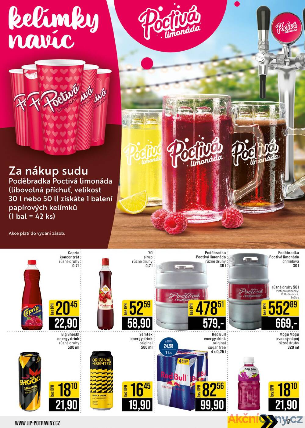Leták JIP - JIP Cash & Carry České Budějovice, Most, Náchod, Polička, Sušice a Svoboda nad Úpou od 9.7. do 15.7.2025 - strana 17 Leták JIP - JIP Cash & Carry České Budějovice, Most, Náchod, Polička, Sušice a Svoboda nad Úpou od 9.7. do 15.7.2025 - strana 17