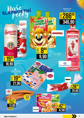 JIP Cash & Carry České Budějovice, Most, Náchod, Polička, Sušice a Svoboda nad Úpou od 9.7. do 15.7.2025