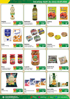 Tamda Foods od 16.7. do 22.7.2025
