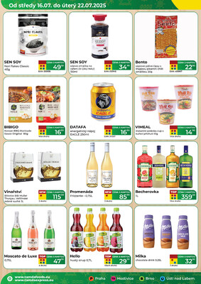 Tamda Foods od 16.7. do 22.7.2025