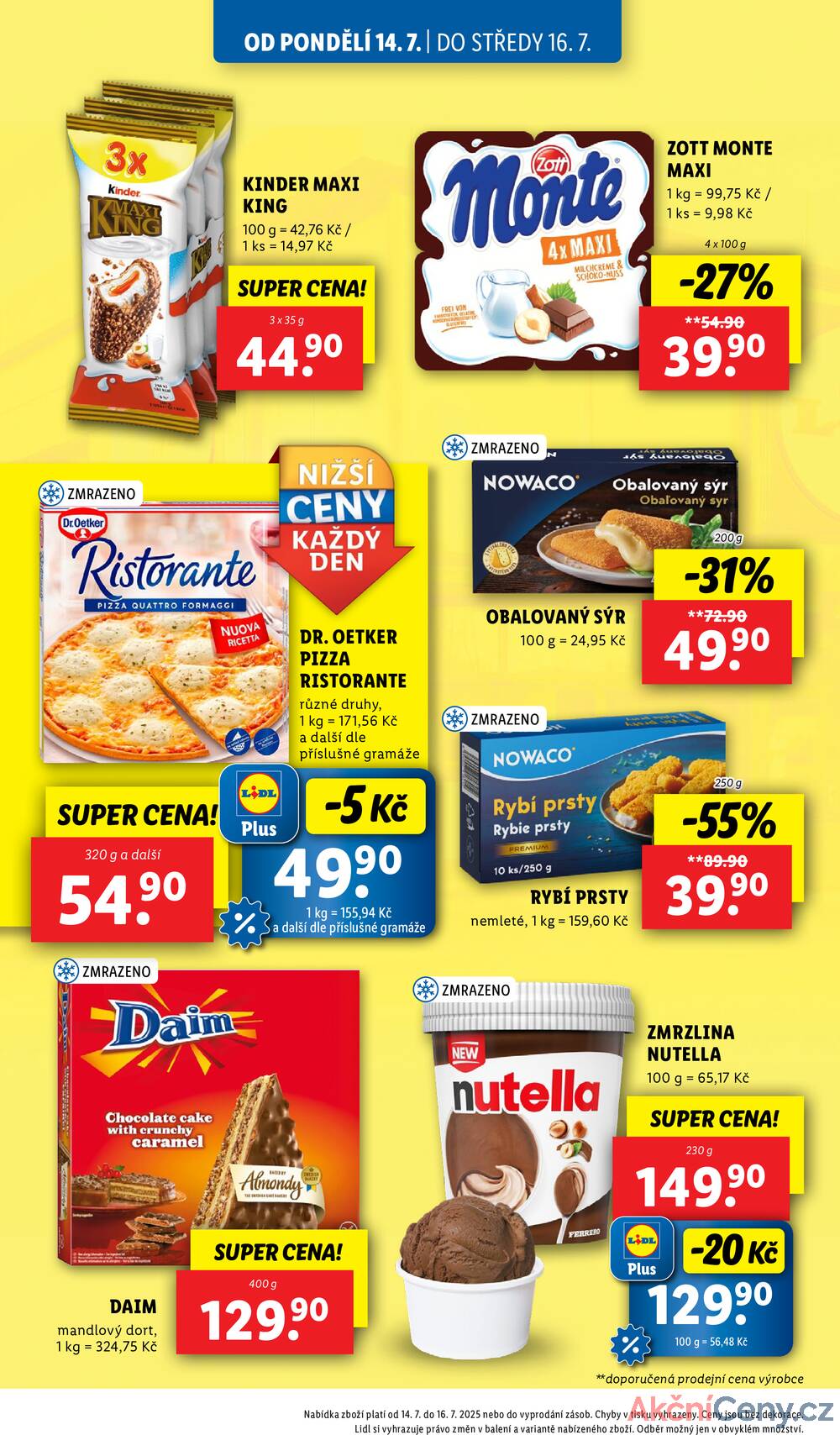 Leták Lidl - Lidl od 14.7. do 20.7.2025 - strana 16 Leták Lidl - Lidl od 14.7. do 20.7.2025 - strana 16