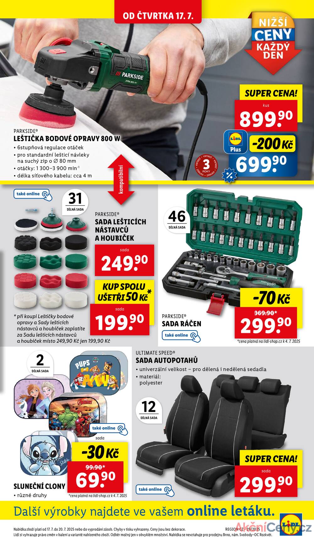 Leták Lidl - Lidl Čtvrtek od 17.7. do 20.7.2025 - strana 29