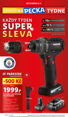 Lidl Čtvrtek od 17.7. do 20.7.2025