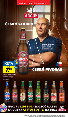 Lidl Čtvrtek od 17.7. do 20.7.2025