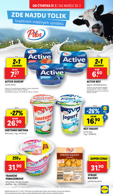 Lidl Čtvrtek od 17.7. do 20.7.2025