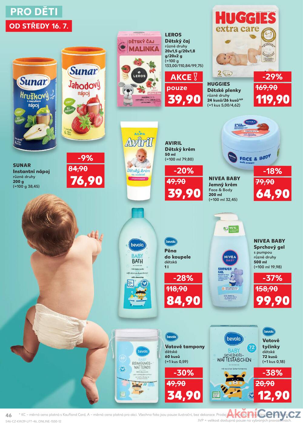 Leták Kaufland - Kaufland 16.7. - 22.7. - Kaufland - Třeboň - strana 46