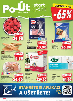 Kaufland 16.7. - 22.7. - Kaufland - Jablonec nad Nisou (U Kostela)
