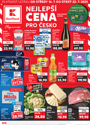 Leták Kaufland 16.7. - 22.7. - Kaufland - Klatovy
