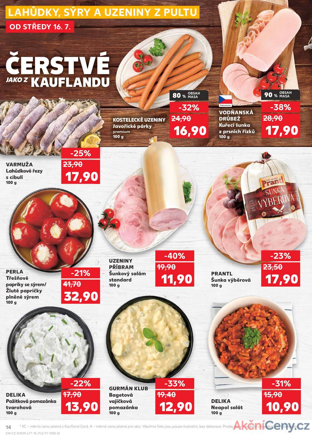 Leták Kaufland - Kaufland 16.7. - 22.7. - Kaufland - Ostrava - Mariánské Hory - strana 14