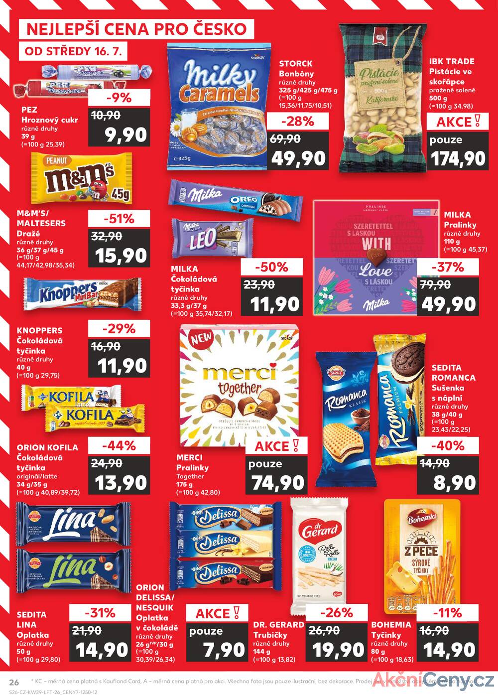 Leták Kaufland - Kaufland 16.7. - 22.7. - Kaufland - Olomouc - Hněvotínská - strana 26