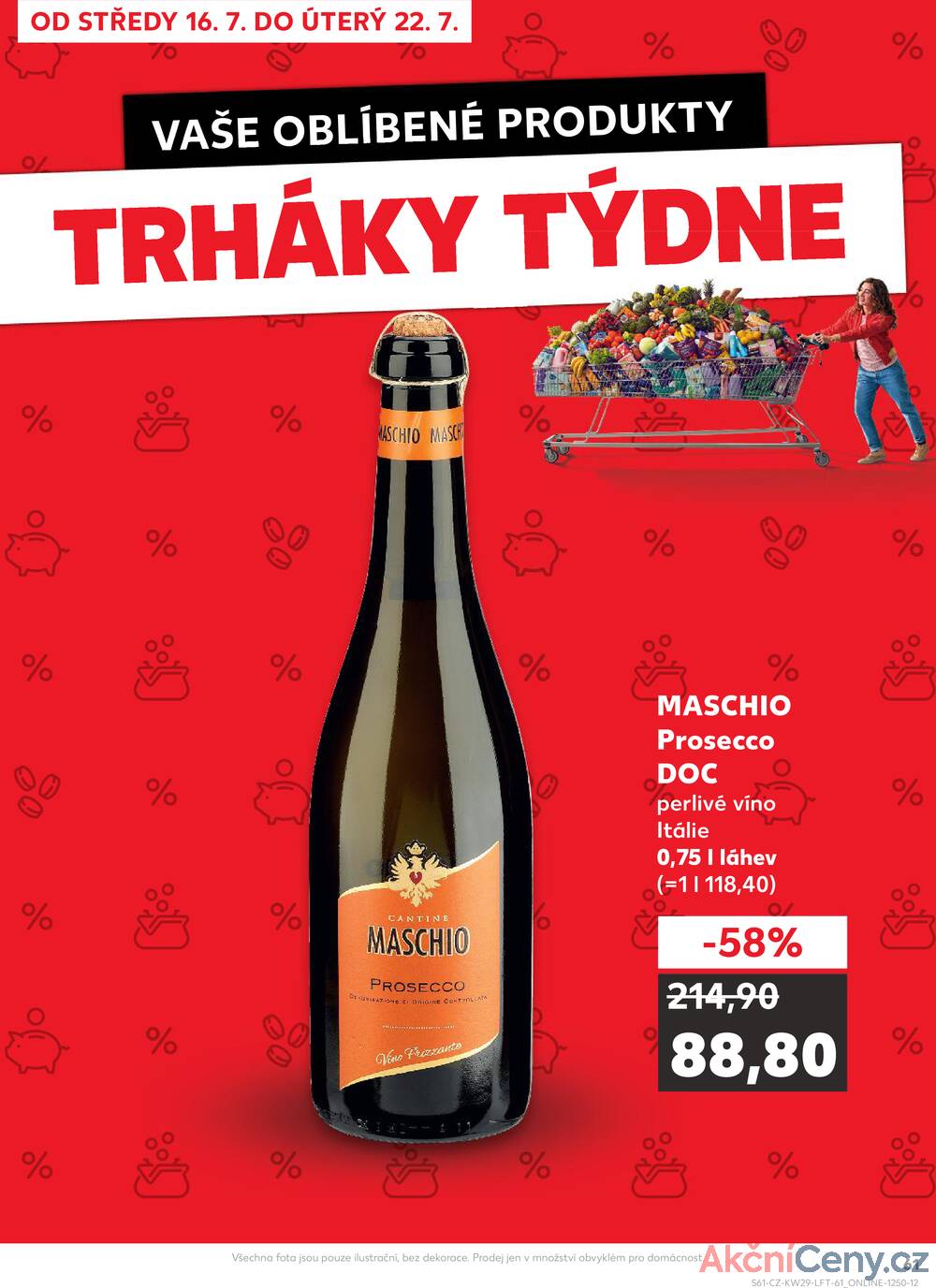 Leták Kaufland - Kaufland 16.7. - 22.7. - Kaufland - Olomouc - Hněvotínská - strana 61