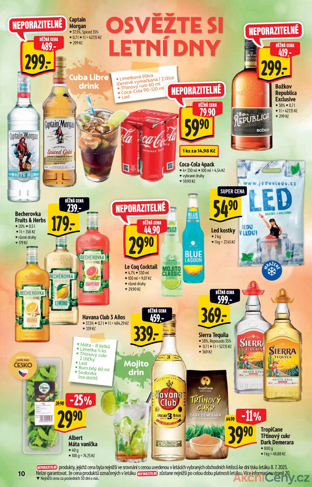 Leták Albert - Albert  Hypermarket katalog  Drinks od 16.7. do 29.7.2025 - strana 10