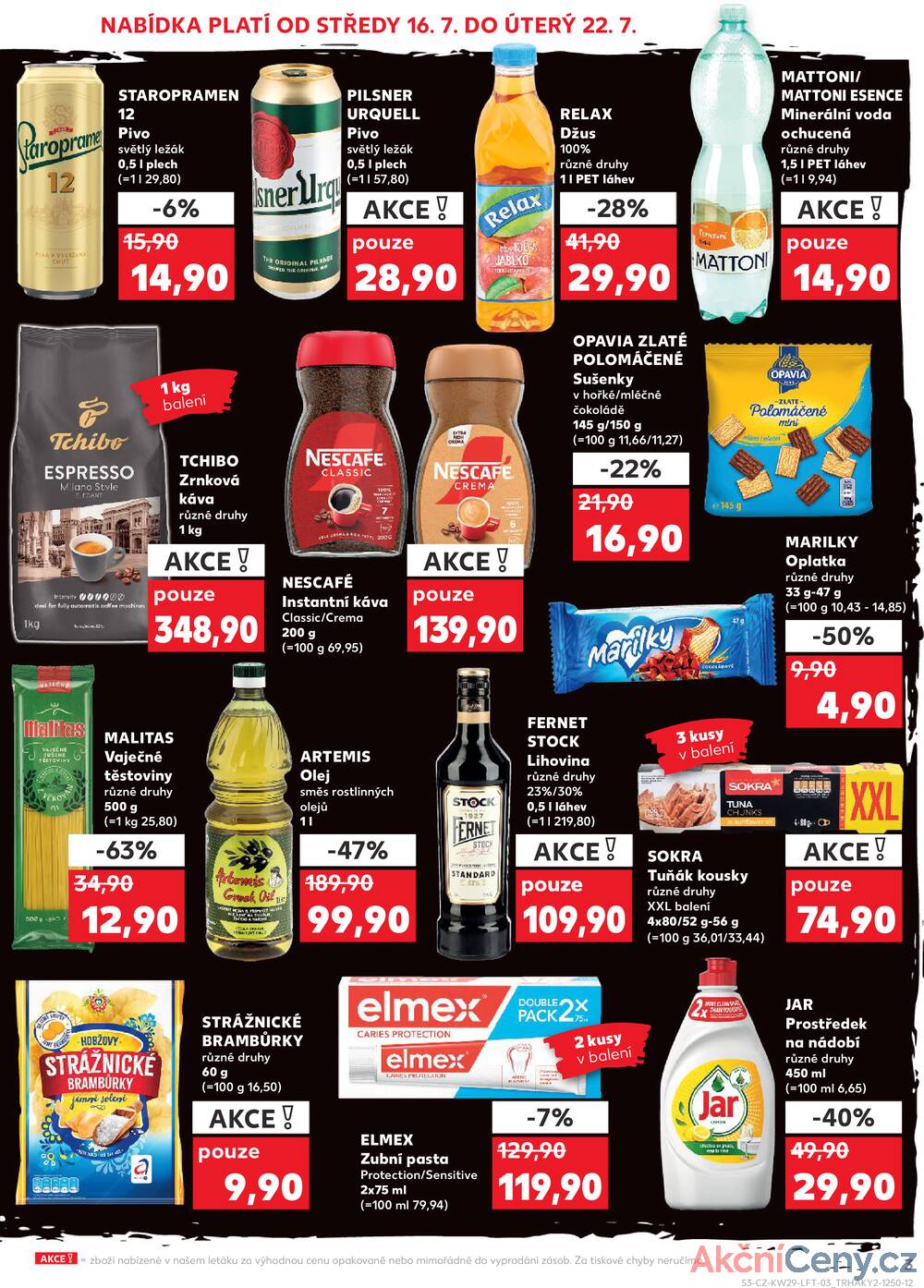 Leták Kaufland - Kaufland 16.7. - 22.7. - Kaufland - Marianské Lázně - strana 3