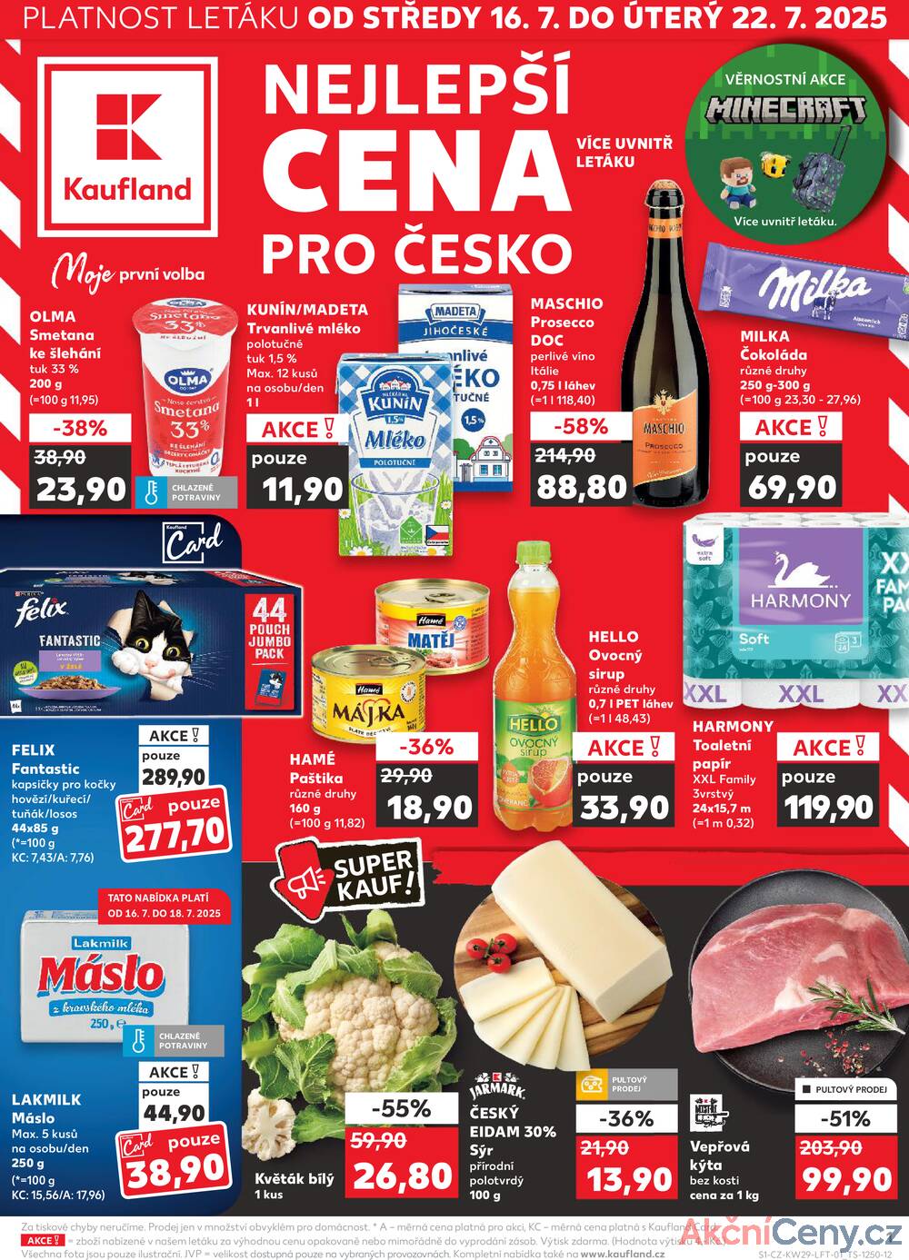 Leták Kaufland - Kaufland 16.7. - 22.7. - Kaufland - Kolín - strana 1