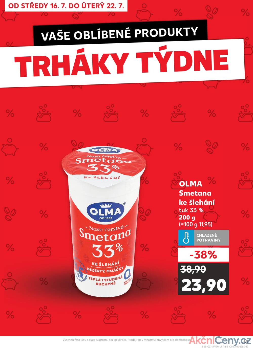 Leták Kaufland - Kaufland 16.7. - 22.7. - Kaufland - Pelhřimov - strana 63