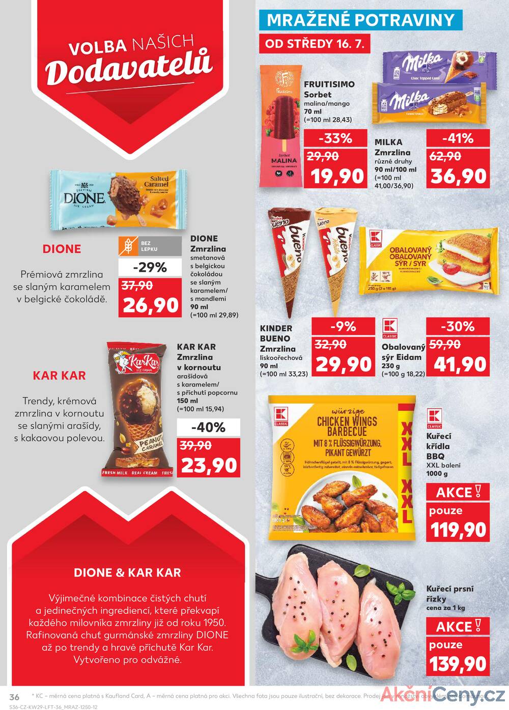 Leták Kaufland - Kaufland 16.7. - 22.7. - Kaufland - Blansko - strana 36