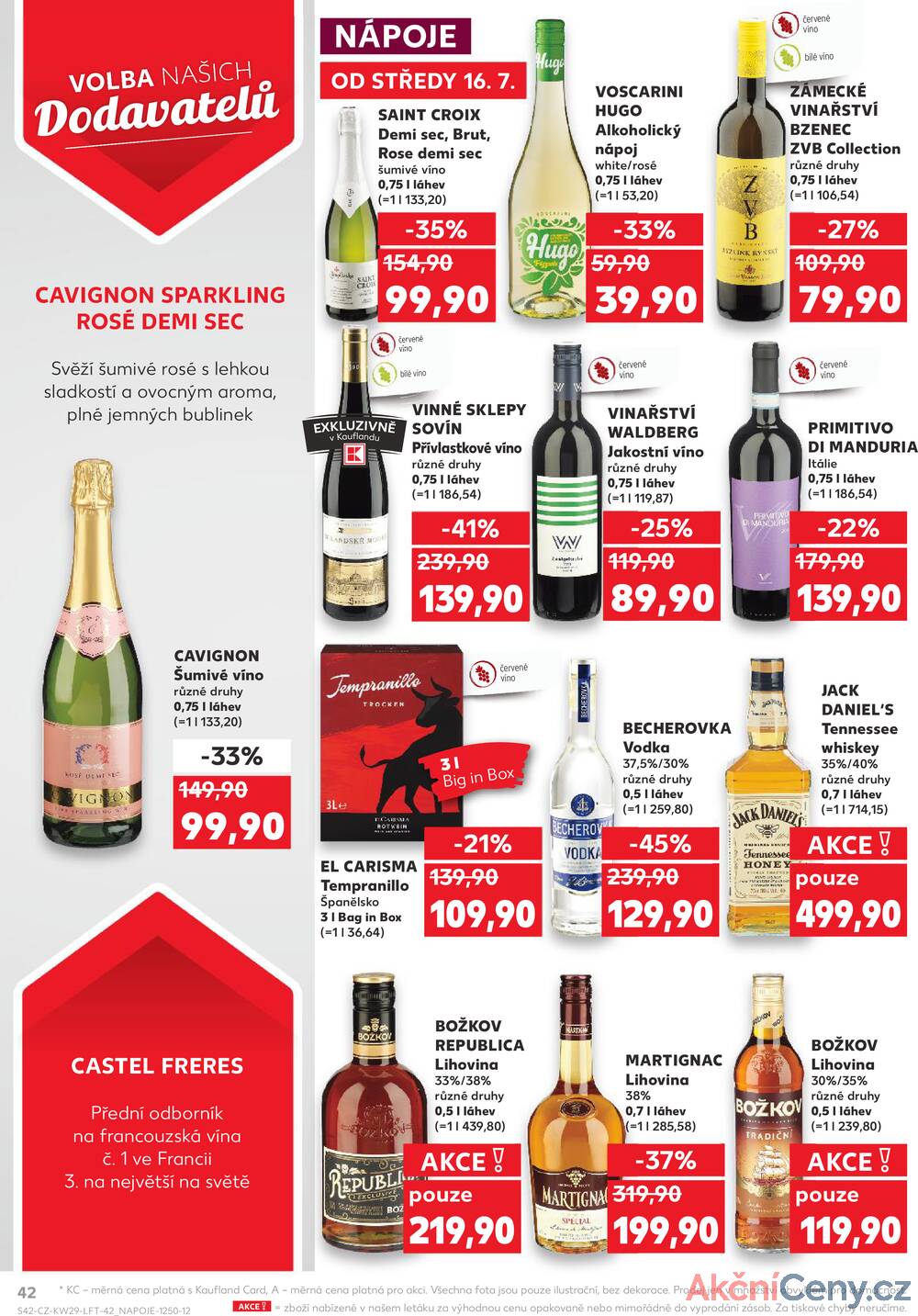 Leták Kaufland - Kaufland 16.7. - 22.7. - Kaufland - Blansko - strana 42