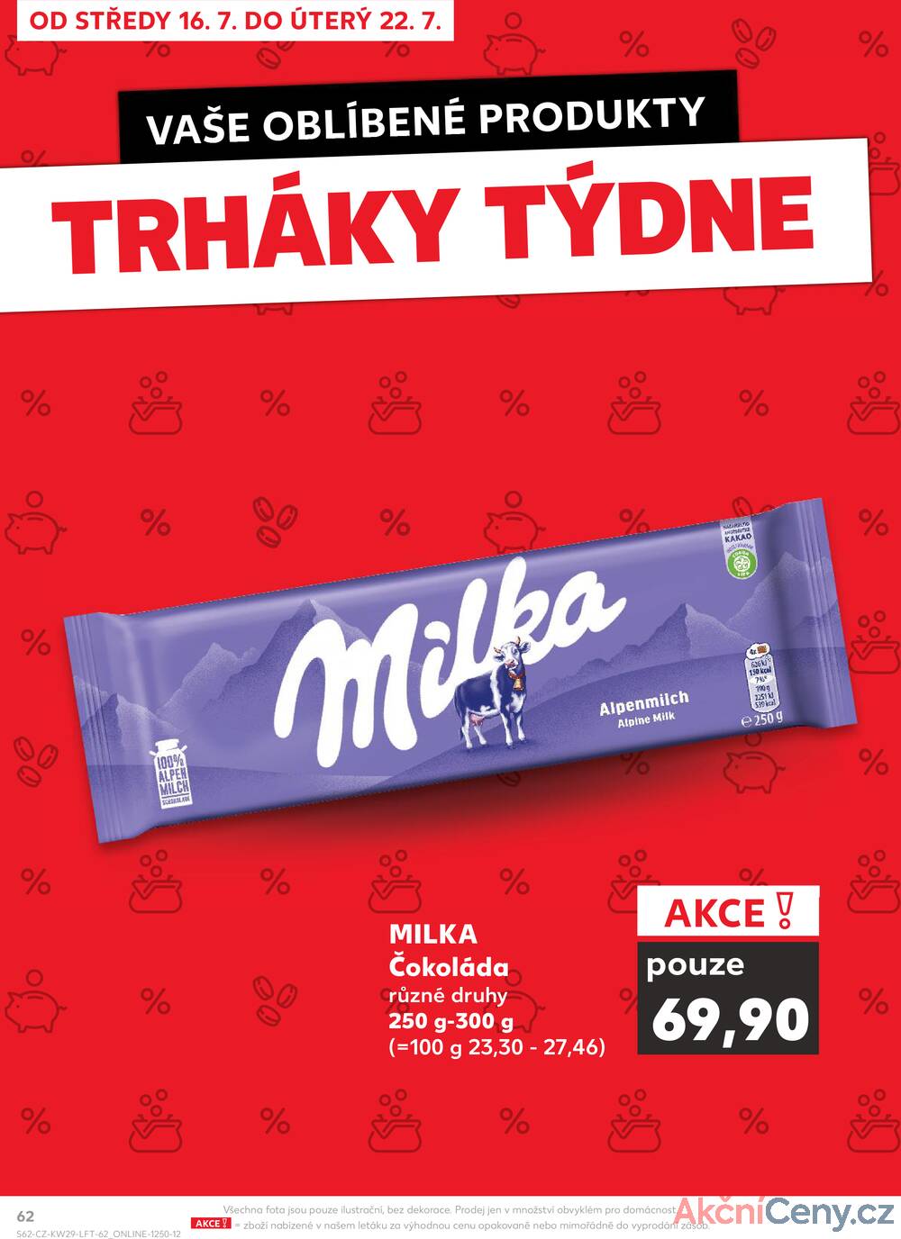 Leták Kaufland - Kaufland 16.7. - 22.7. - Kaufland Moravská Třebová - strana 62