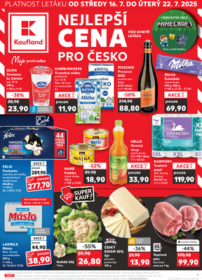 Leták Kaufland 16.7. - 22.7. - Kaufland - Roudnice nad Labem