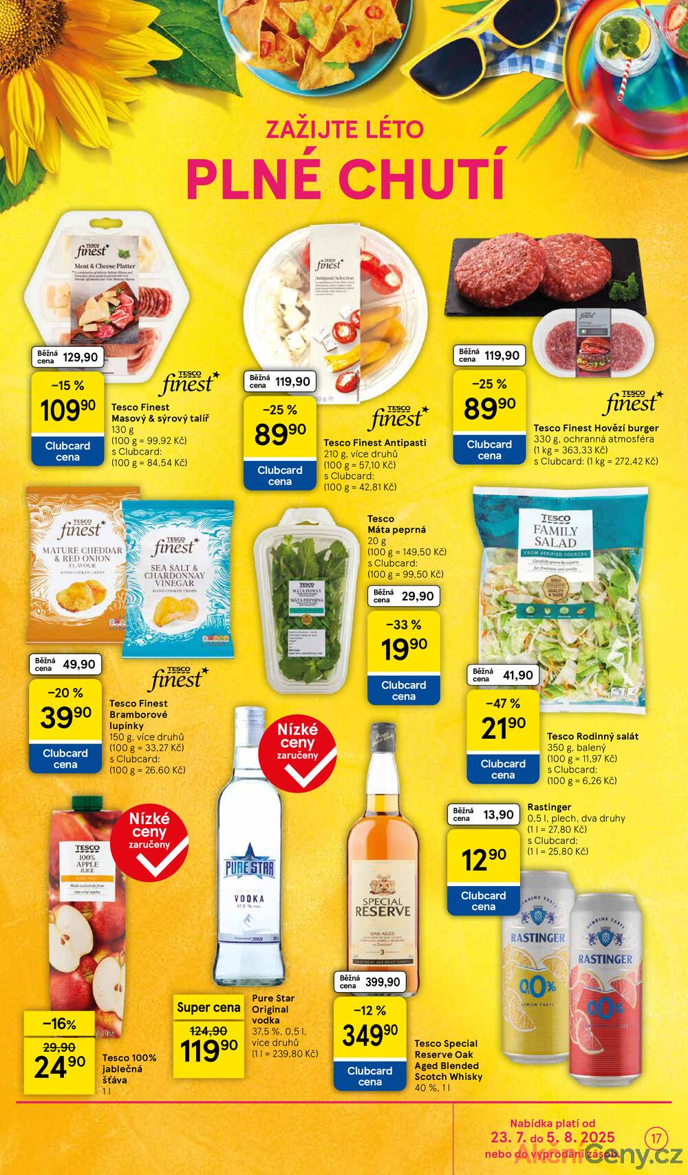 Leták Tesco - Tesco malé hypermarkety od 23.7. do 29.7.2025 - strana 17 Leták Tesco - Tesco malé hypermarkety od 23.7. do 29.7.2025 - strana 17