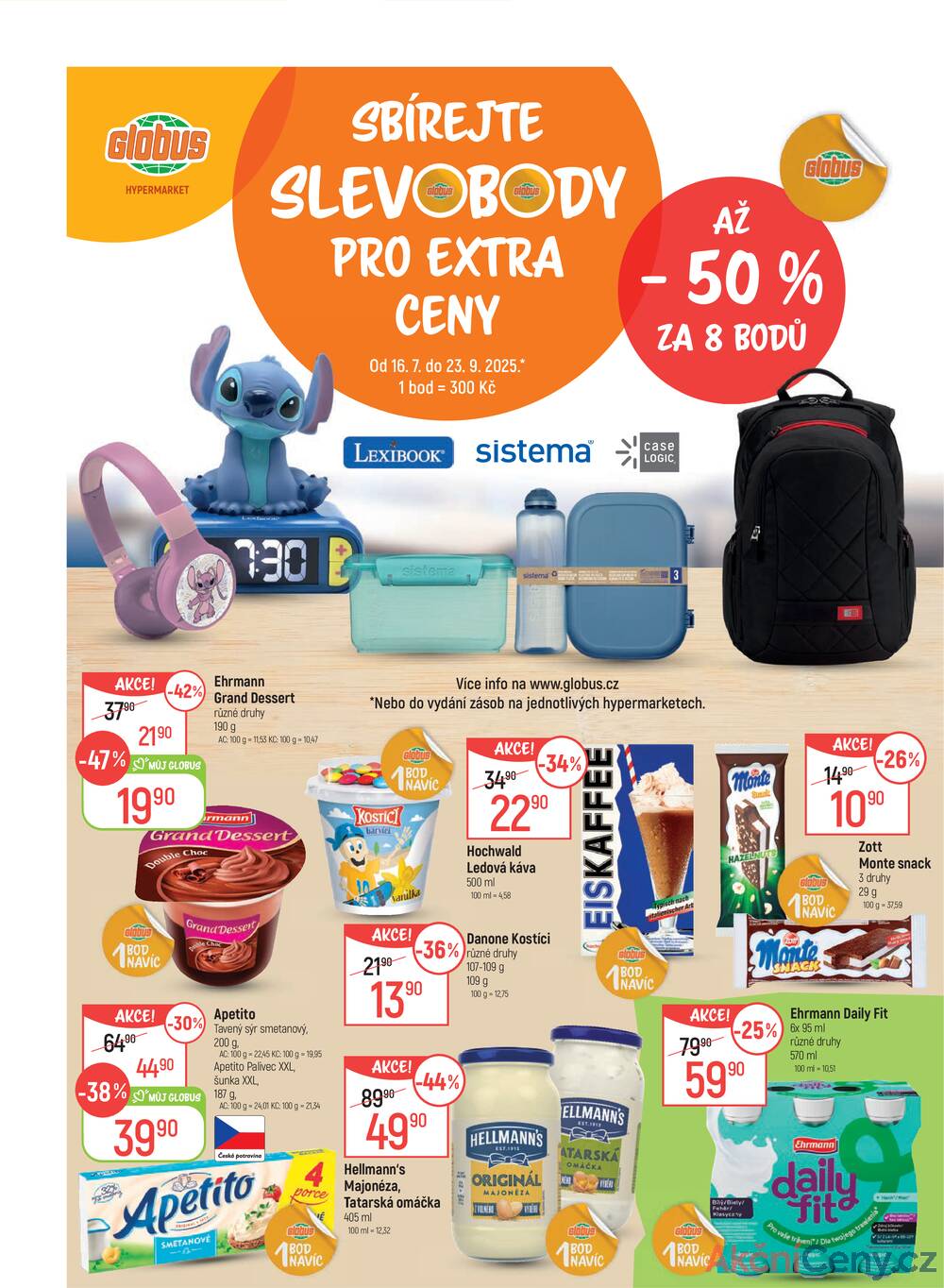 Leták Globus - Akční leták Globus 23.7. - 5.8.2025 - Globus Pardubice - strana 1