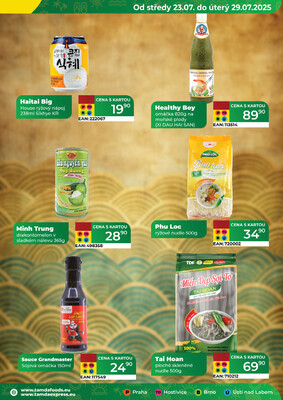 Tamda Foods od 23.7. do 29.7.2025