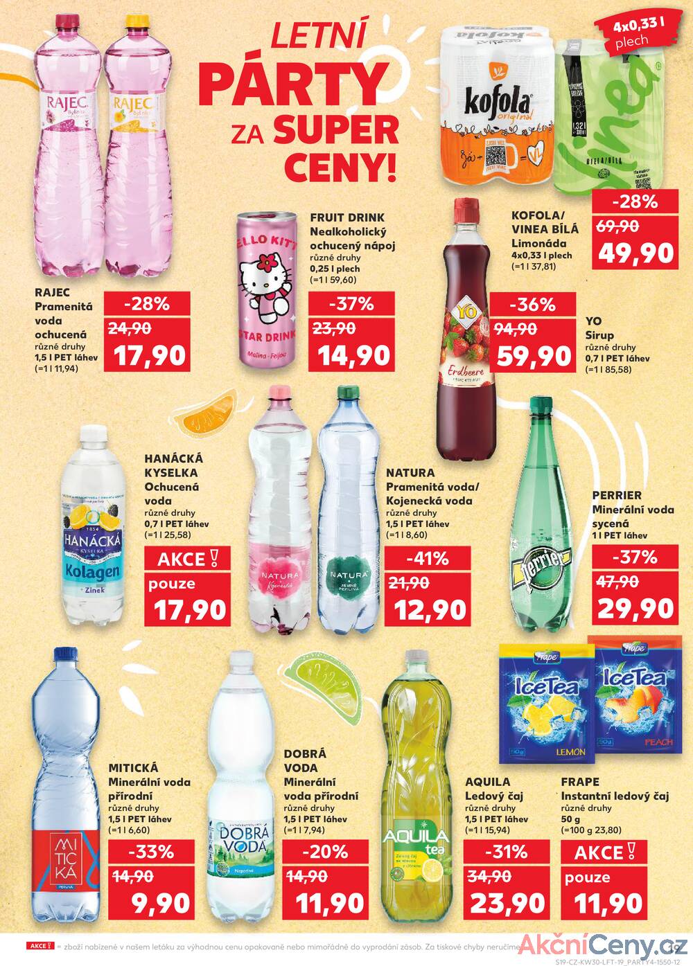 Leták Kaufland - Kaufland 23.7. - 29.7. - Kaufland - Prachatice - strana 19