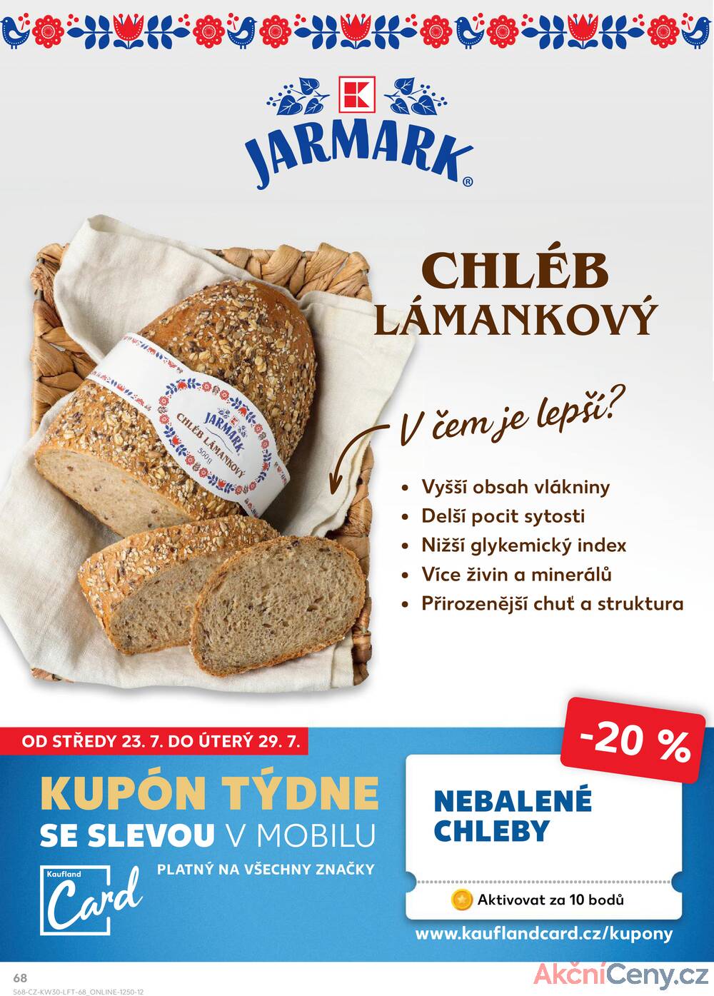 Leták Kaufland - Kaufland 23.7. - 29.7. - Kaufland - Hradec Králové - strana 68