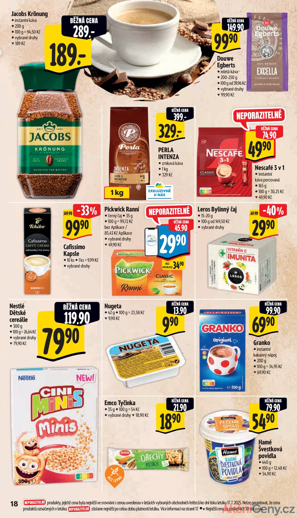 Leták Albert - Albert Supermarket od 23.7. do 29.7.2025 - strana 22 Leták Albert - Albert Supermarket od 23.7. do 29.7.2025 - strana 22