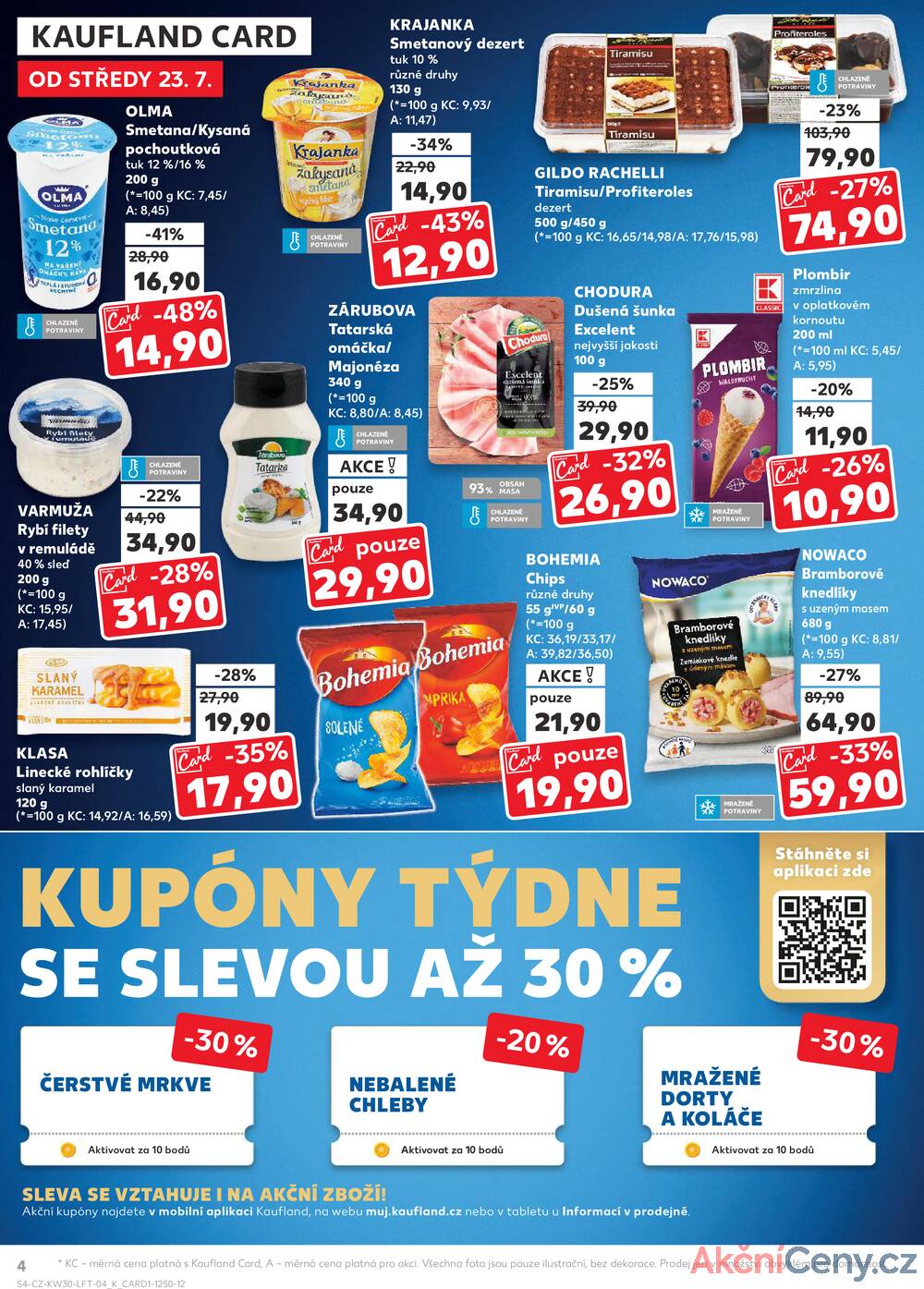 Leták Kaufland - Kaufland 23.7. - 29.7. - Kaufland - Olomouc - Hněvotínská - strana 4