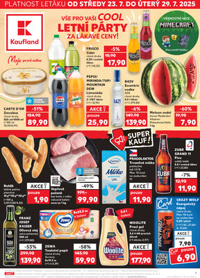 leták Kaufland