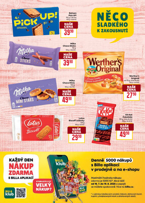 Billa katalog Léto od 30.7. do 19.8.2025
