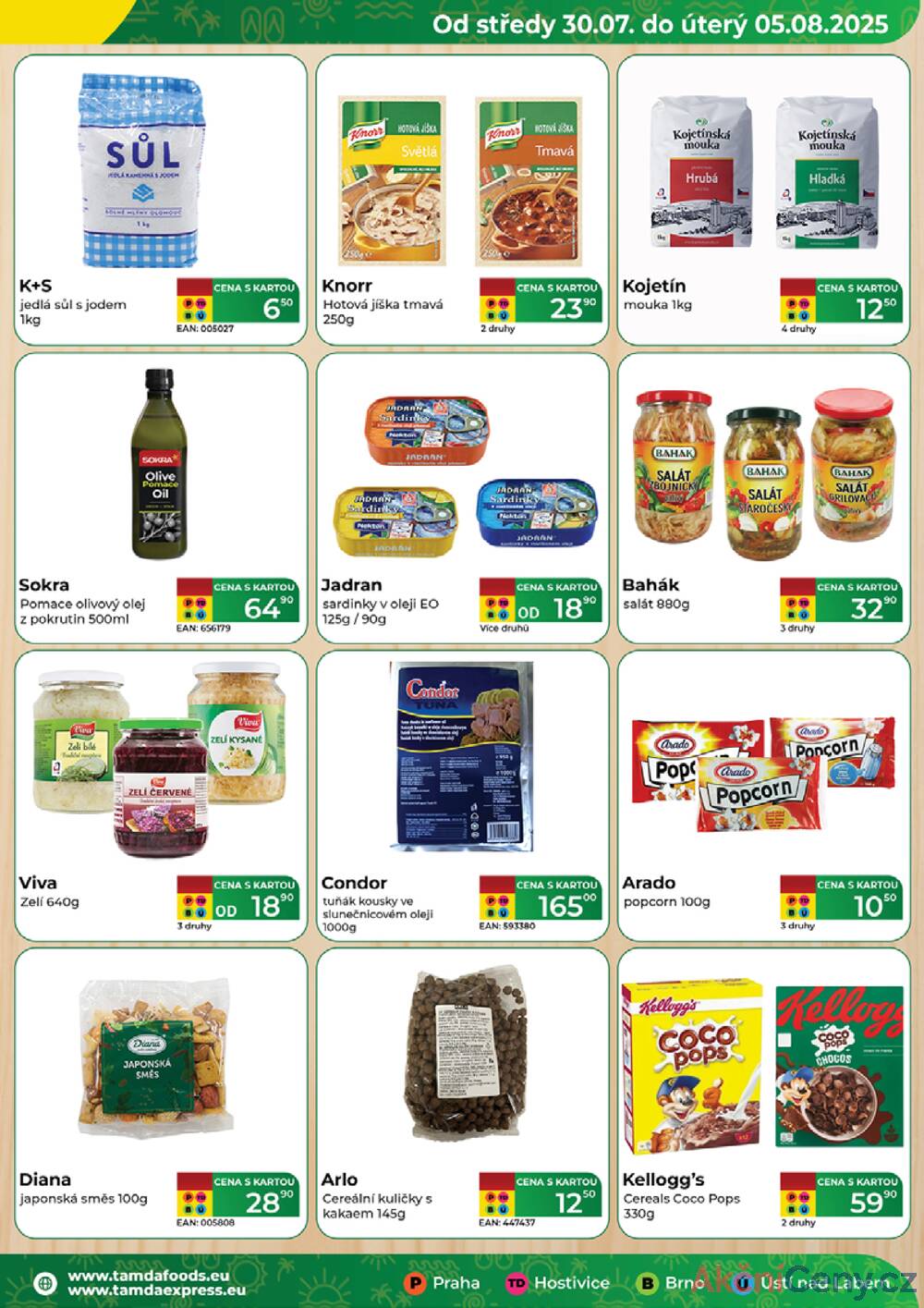 Leták Tamda Foods - Tamda Foods od 30.7. do 5.8.2025 - strana 3 Leták Tamda Foods - Tamda Foods od 30.7. do 5.8.2025 - strana 3