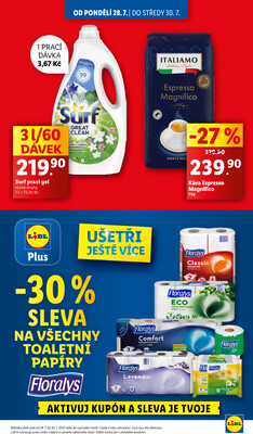 Lidl od 28.7. do 3.8.2025