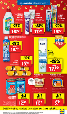 Lidl od 28.7. do 3.8.2025