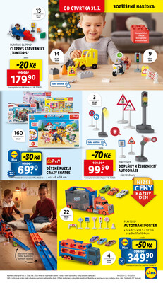 Lidl Čtvrtek od 31.7. do 3.8.2025