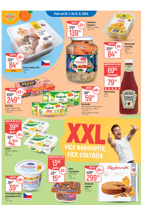 Akční leták Globus 30.7. - 5.8.2025 - Globus Praha - Centrum Černý Most