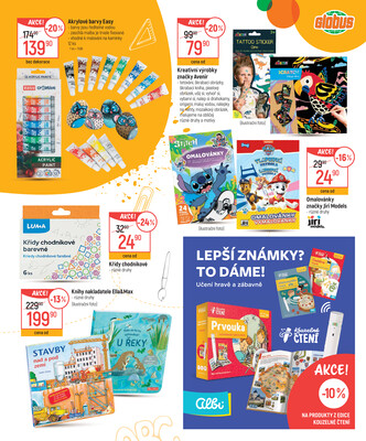Akční leták Globus 30.7. - 9.9.2025 - Globus Jenišov u Karlových Varů