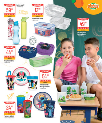 Akční leták Globus 30.7. - 9.9.2025 - Globus Jenišov u Karlových Varů