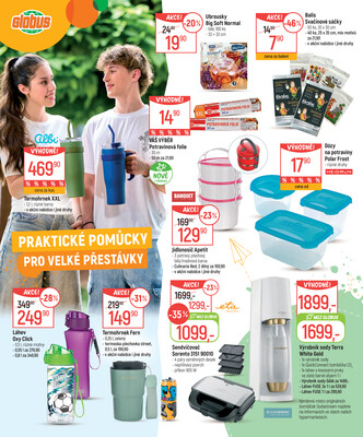 Akční leták Globus 30.7. - 9.9.2025 - Globus Jenišov u Karlových Varů