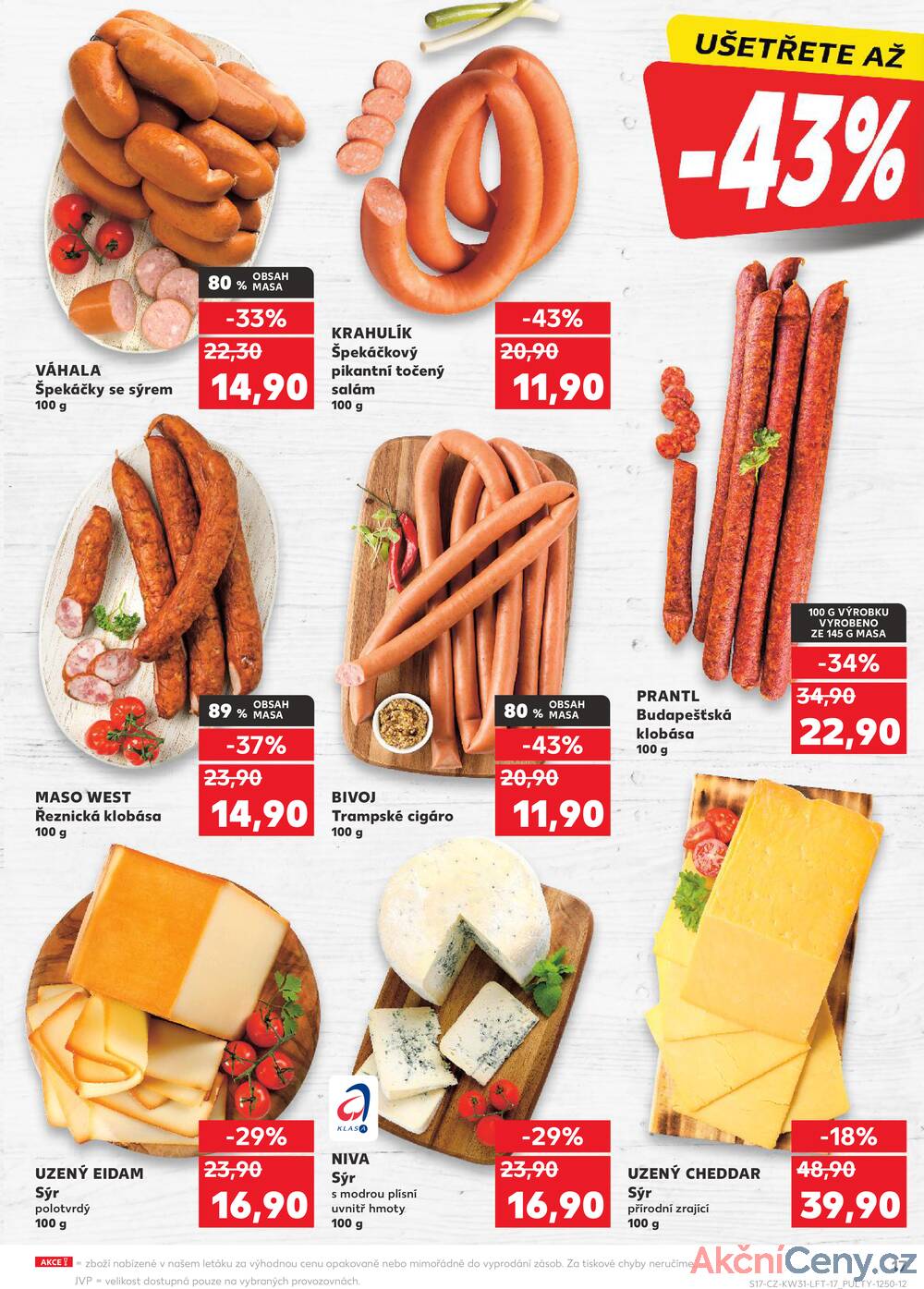 Leták Kaufland - Kaufland 30.7. - 5.8. - Kaufland - Strakonice - strana 17