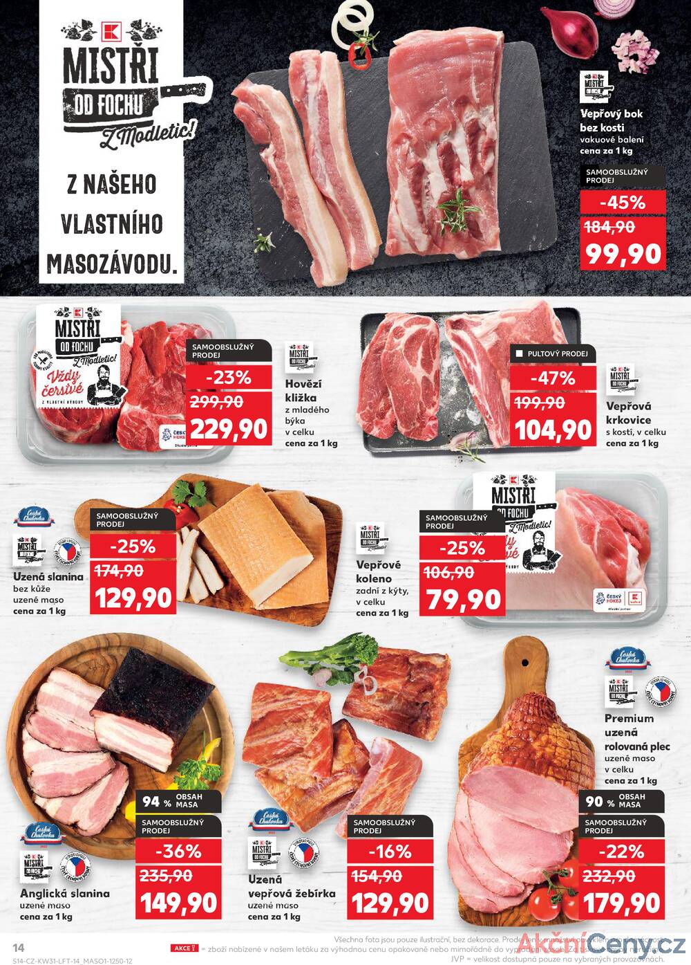 Leták Kaufland - Kaufland 30.7. - 5.8. - Kaufland - Teplice (Čs. Dobrovolců) - strana 14