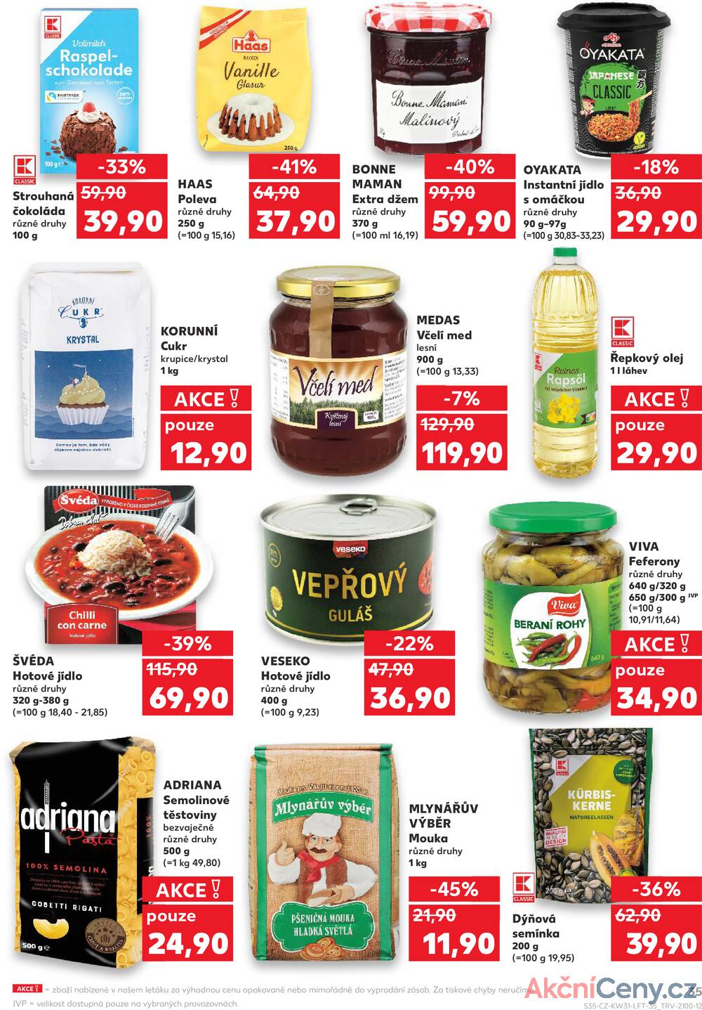 Leták Kaufland - Kaufland 30.7. - 5.8. - Kaufland České Budějovice II - Milady Horákové - strana 35